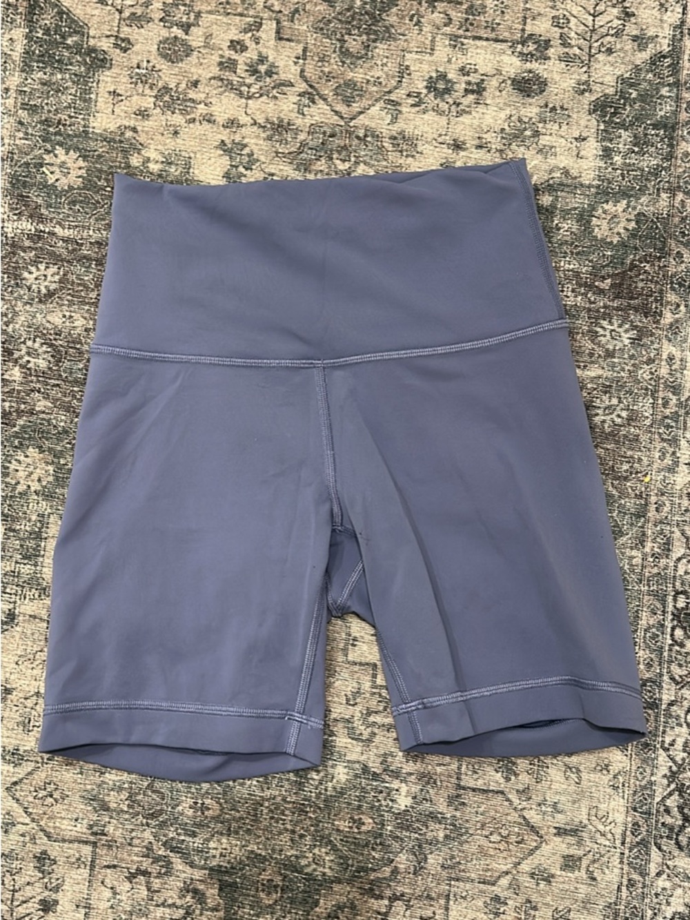 lululemon athletica High-Rise Bike Shorts in Slate Blue